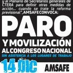 paro nacional AMSAFE
