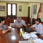 BAUCERO SE REUNIÓ CON EL PRESIDENTE COMUNAL DE ALEJANDRA RAUL LOVATTO