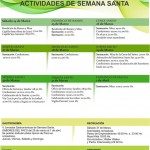 ACTIVIDADES SEMANA SANTA 2018