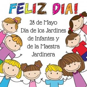 Feliz Día Maestra Jardinera