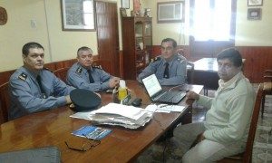 Reunión por seguridad en Alejandra