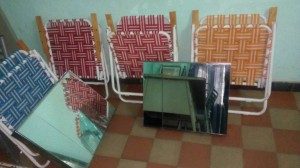 SANTA ROSA DE CALCHINES - PERSONAL POLICIAL LOGRÓ RECUPERAR ELEMENTOS SUSTRAÍDOS EN UNA CABAÑA DE BARRIO AGUARIBAY 