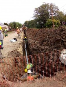 Cloacas barrio Santa Rosa