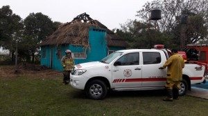 Cabaña Incendiada 1