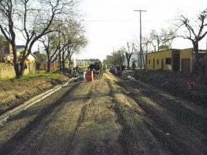 Cordon cuneta - Alejandra - Archivo