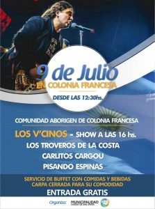 ESTE 9 DE JULIO, TODOS A LA FRANCESA