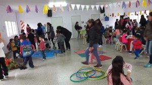 LOS CHICOS JUGARON EN LA PRIMERA JORNADA DE ACTIVIDADES LÚDICAS