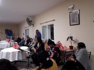 MARIO MARTÍNEZ ACTUÓ PARA LOS ADULTOS MAYORES