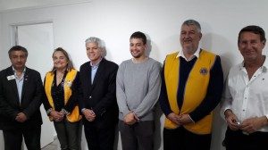 EL DIRECTOR INTERNACIONAL DEL CLUB DE LEONES RECORRIÓ EL CENTRO OFTALMOLÓGICO 1