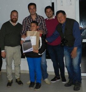Niño ganador concurso fotográfico