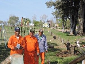 ARREGLOS EN EL PARQUE