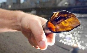 Agresión con botella