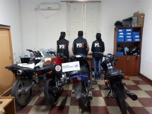 LA PDI RECUPERÓ OCHO MOTOS ROBADAS 2
