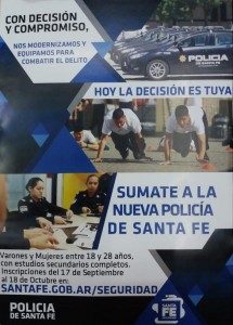 SE ABRE LA INSCRIPCIÓN EN EL INSTITUTO DE SEGURIDAD PÚBLICA DE LA PROVINCIA
