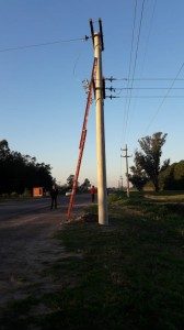 UN OPERARIO SUFRIÓ QUEMADURAS AL RECIBIR UNA DESCARGA ELÉCTRICA 1