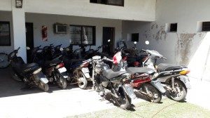 16 Motos secuestradas