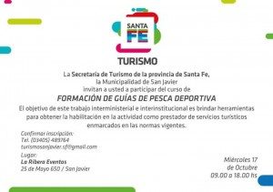 CAPACITACIÓN PARA GUÍAS DE PESCA