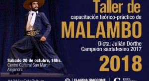 EL CAMPEÓN PROVINCIAL DE MALAMBO LLEGA A LA COMUNIDAD DE ALEJANDRA