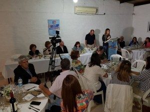 EL SENADOR JOSÉ BAUCERO PARTICIPÓ DE LA ENTREGA DEL PREMIO SATO DEL ROTARY CLUB A SONIA BLANCHE