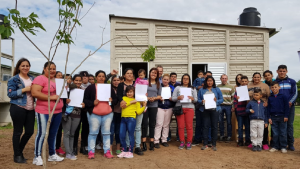 EMOCIONANTE ENTREGA DE VIVIENDAS EN CAYASTÁ