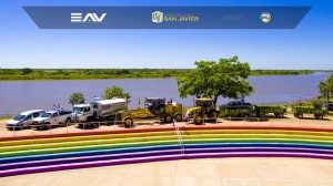 EL INTENDENTE ENCABEZÓ LA PRESENTACIÓN DE NUEVA MAQUINARIA 1