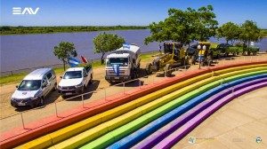 EL INTENDENTE ENCABEZÓ LA PRESENTACIÓN DE NUEVA MAQUINARIA 2