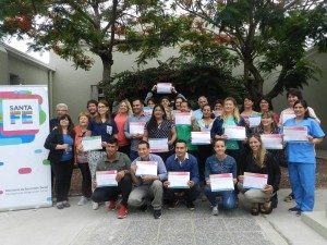 ENTREGARON LOS CERTIFICADOS A PROMOTORES GERONTOLÓGICOS