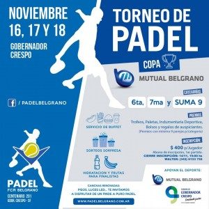 Torneo Padle - MB