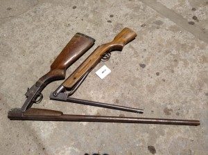 Dos armas de fuego secuestrada - UR VII