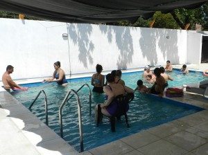 CENTRO DE DÍA HABILITÓ PILETA DE NATACIÓN