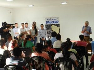 BAUCERO ENTREGÓ APORTES A INSTITUCIONES DE SAN JAVIER