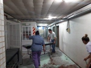 Principio de Incendio Hospital 1