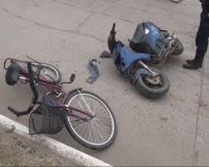 Moto y Bici - Ilustrativa