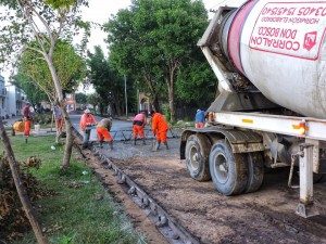 SE PAVIMENTÓ UNA CUADRA MÁS