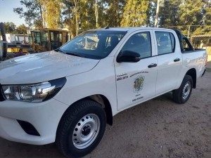 NUEVA CAMIONETA PARA EL PARQUE MUNICIPAL